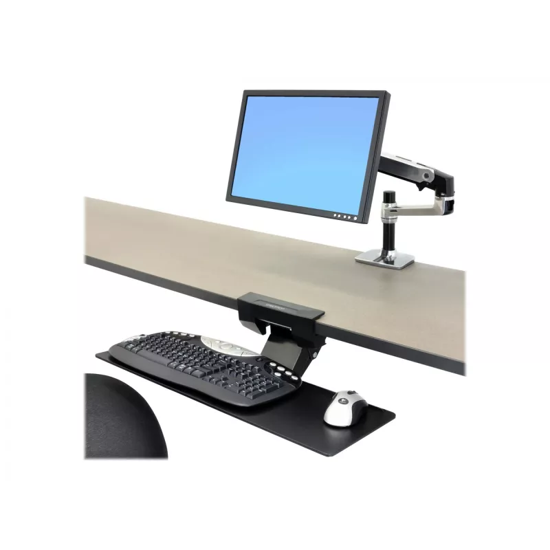 Untertisch-Tastaturarm Ergotron Neo-Flex 97-582-009 Schwarz