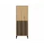 KAMARO 2DK schlank/GŁ Eiche ARTISAN DISPLAY CABINET