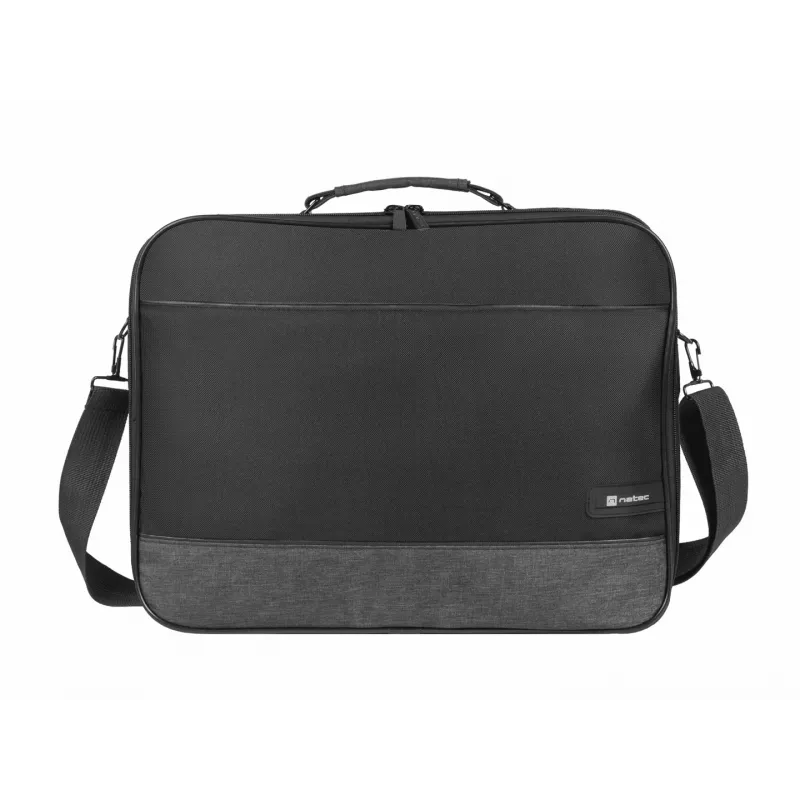 Messenger-Tasche NATEC Impala 2 für 43,9 cm (17,3 Zoll) Laptops, Polyester, Grau, 50×445×315 mm