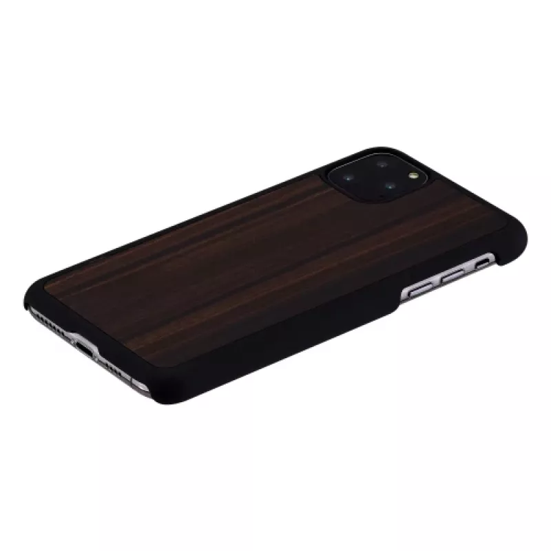 Smartphone-Hülle man and wood für iPhone 11 Pro Max, Ebenholzschwarz