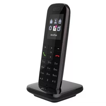 Telekom Speedphone 52 DECT-Telefon mit Anruferkennung Schwarz