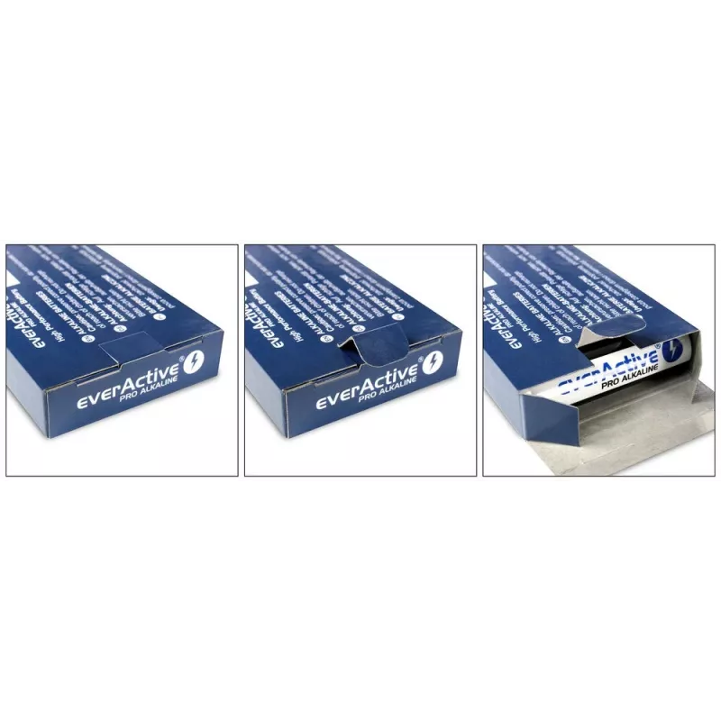 Einweg-Alkalibatterie everActive LR0310PAK AAA 1,5 V 1250 mAh 10er-Pack