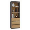 Büroregal Top e shop RS-60 ANT/ART KPL — 3 Einlegeböden, Spanplatte, 600×350×1800 mm