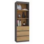 Büroregal Top e shop RS-60 ANT/ART KPL — 3 Einlegeböden, Spanplatte, 600×350×1800 mm