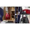 Staubsauger Bosch BGB 41RD3H — 600 W, 4 l Staubbeutel, HEPA-Filter, 11 m Aktionsradius, Teleskoprohr, rot