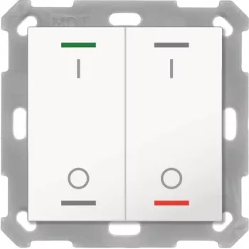 MDT BE-TAL5502.B1 Taster Light 55 2-fach RGBW Schalten (BE-TAL5502.B1)