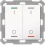 MDT BE-TAL5502.B1 Taster Light 55 2-fach RGBW Schalten (BE-TAL5502.B1)