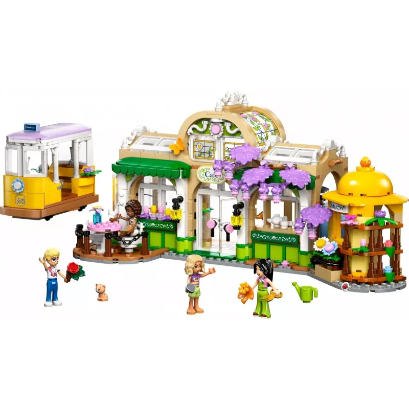 LEGO set LEGO FRIENDS 42671 Pflanzen-Café & Blumenladen Spielset mit Café- und Blumenladenfunktionen