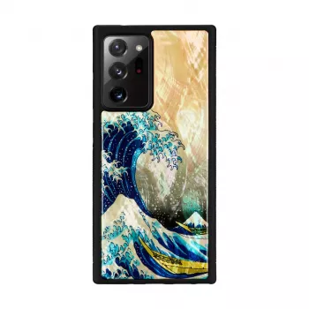 Schutzhülle iKins für Samsung Galaxy Note 20 Ultra mit großem Wellendesign