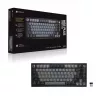 Mechanische Gaming-Tastatur CORSAIR K65 PLUS Wireless — Nordic Schwarz, kompaktes Layout, USB Type-A