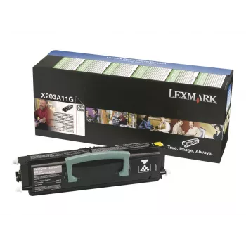 Lexmark Toner X203A11G - Schwarz - Kapazität: 2.500 Seiten (X203A11G)