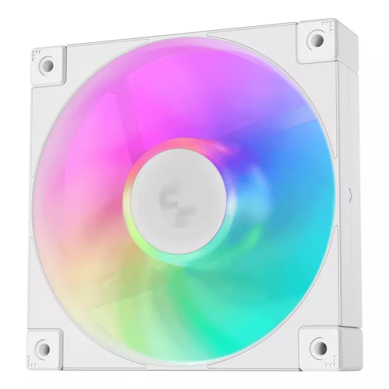 Lüfter DeepCool FD12 ARGB WH-3 in 1 12 cm Weiß 3 Stück Maximaler Luftdruck 2.56 mmH2O