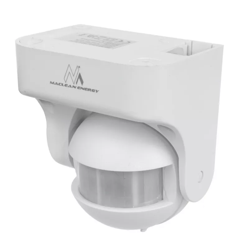 Bewegungsmelder MACLEAN MCE358 W — Präsenz-PIR-Sensor, weiß