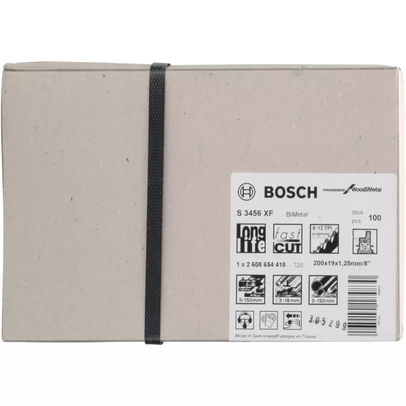 Säbelsägeblatt Bosch S 3456 XF Bimetal 20 cm 1 Stk.
