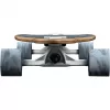 Longboard RAM Solitary Blanc de blanc — RAM-Longboard, weiß/graues Finish