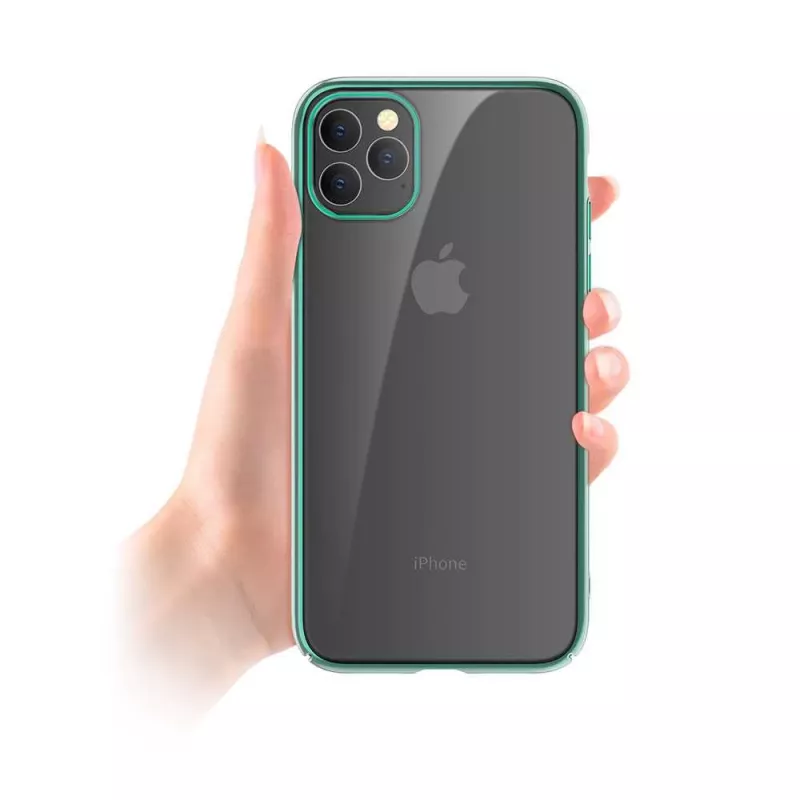 Schutzhartschale Devia Glimmer Serie für iPhone 11 Pro, grün, PC-Rückseite