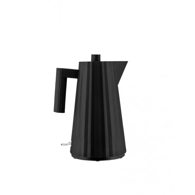 Alessi MDL06 B Falten-Wasserkocher, Schwarz Euro-Stecker