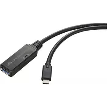 Renkforce RF-5231962 USB-Kabel Schwarz