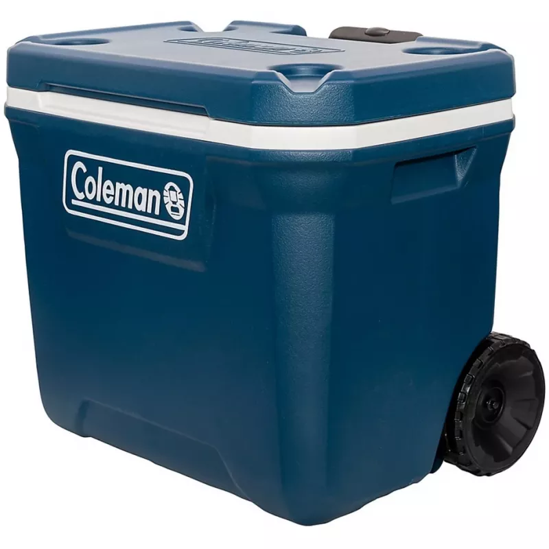 Coleman 50QT Xtreme Rollkühler, Blau, Kunststoff, Polyurethan (PU), Schwarz, 47 l, 113 kg