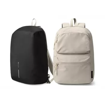 Backpack XD DESIGN Switch 2-in-1 P706.3319 — 22 L, für 15,6-Zoll-Laptop, 530 g, schwarz/eiche