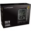 LC Power Super Silent Modular Series LC6550M V2,31 - Netzteil (intern) - ATX12V 2,3 - EPS12V - 80 PLUS Gold - AC 110-240 V - 550 Watt - aktive PFC - Hammered Schwarz (L