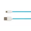 USB 2.0 Kabel IBOX IKUMD3A — USB A auf Micro-USB B, 1 m, blau