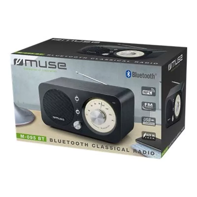 Muse | M-095 BT | NFC-Funktionen | Schwarz