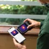 FLIR C3-X Wärmebildkamera Schwarz 1800 mAh Vanadiumoxid ungekühlte Focal-Plane-Arrays integriertes Display 128 x 96 Pixel LCD 640 x 480 Pixel