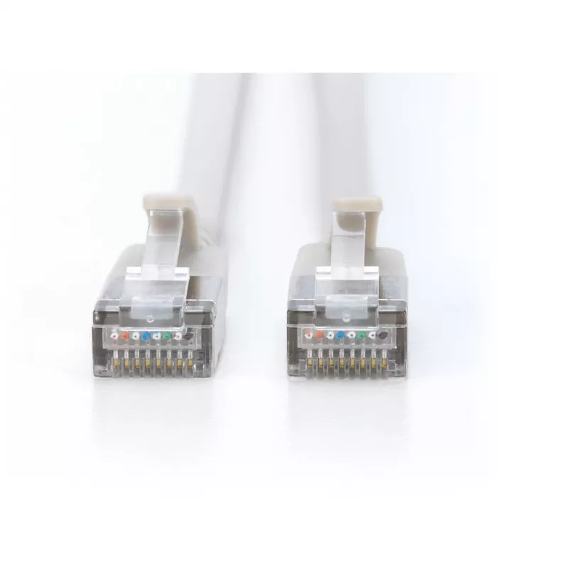 Digitus CAT 6A F-FTP schlank-Patchkabel 10 m grau