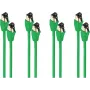 Netzwerkkabel ShiverPeaks SC08-41033-4 Cat8.1 F/FTP (FFTP) 2 m RJ-45 vergoldete Kontakte, grün