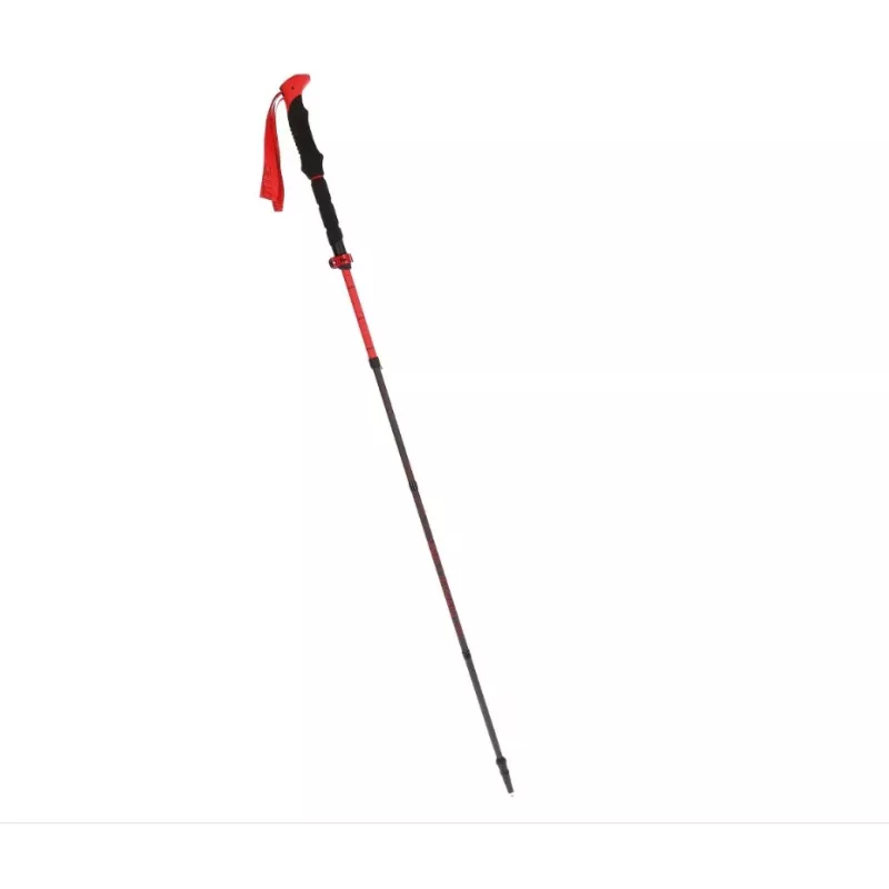 Nordic-Walking-Stöcke Viking SPIDER FS schwarz/rot UNI – verstellbare Trekkingstöcke