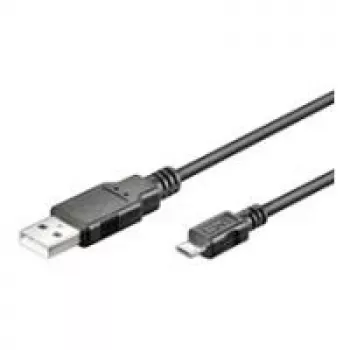 Wentronic 94181 USB-Kabel Schwarz