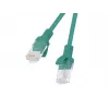 Patchkabel CAT.6 UTP LANBERG PCU6-20CC-0025-G — 0,25 m, RJ-45 Stecker-Stecker, CCA, 250 MHz, grün, 10er-Pack