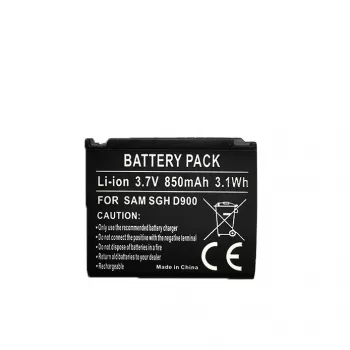 Akku extra digital DV00DV1201 für SAMSUNG D900 D908 E780 E788 — 3,7 V 1000 mAh