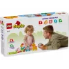 Konstruktionsspielzeug LEGO DUPLO Tierzug 10412 — 19 Teile, für Kinder ab 1,5 Jahren, 170×60×430 mm