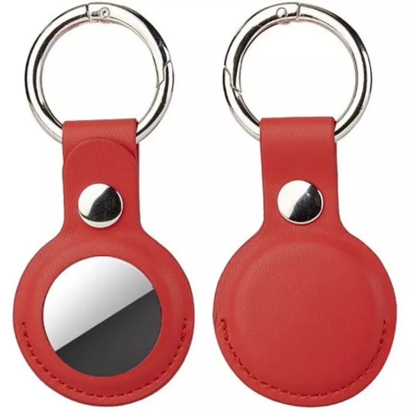 4smarts Set - Hülle für AirTag - Metall, Polyurethan-Kunstleder