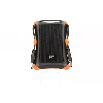 Dysk zewnêtrzny HDD Silicon Power Armor A30 (1TB; 2.5 ; USB 3.2; 5400 obr/min; Orange-Black; SP010TBPHDA30S3K)