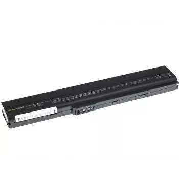 Akku Grün Cell AS02 für ASUS K52 Serie — Li‑Ion 4400 mAh, 11,1 V, 6 Zellen, schwarz