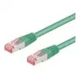 Wentronic Goobay CAT 6 Patchkabel, S/FTP (PiMF), Grün, 3 m - LSZH Halogenfrei, Kupfer (68291)
