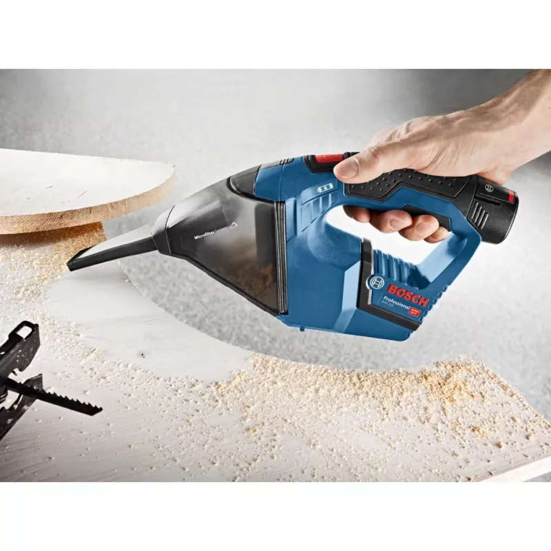 Bosch GAS 10,8 V-LI Handstaubsauger Blau Beutellos