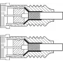 Goobay SAT-Antennenkabel (Klasse A, >85 dB), 2-fach geschirmt, 3 m, Weiß - F-Stecker > F-Stecker (voll geschirmt) (66623)
