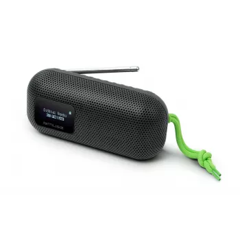 Muse Lautsprecher mit FM-Radio | M-750 FBT | 10 W | Wasserdicht | Bluetooth | Schwarz | Tragbar | Drahtlose Verbindung