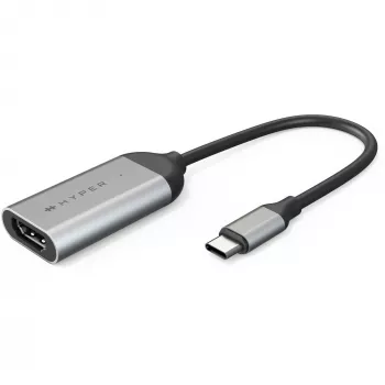 HYPER HD-H8K USB Type-C HDMI Edelstahl