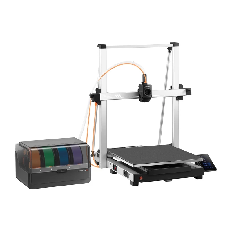 3D-Drucker AnyCubic Kobra 3 Max Combo — Bauraum 420×420×500 mm, PETG/PLA, max. Düsentemperatur 300°C, Heizbett 90°C, Wi‑Fi