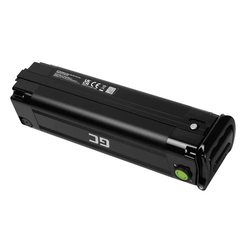 Batterie Grün Cell EBIKEGCFSF36V10A 36V Lithium-Ion Built-in Schwarz