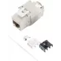Keystone-Modul S/CONN 08-10030 Flach Metallisch RJ-45