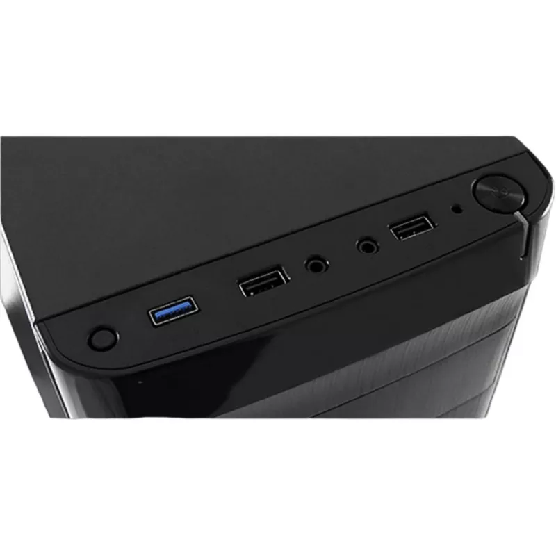 PC-Gehäuse LC-Power 7034B Midi-Tower Schwarz
