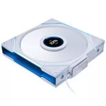Gehäuselüfter Lian Li UNI FAN TL LCD Wireless ARGB PWM 140mm Weiß, Modell 14RTLLCD1W1W