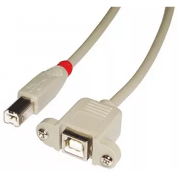 Lindy 31801 USB-Kabel USB 2.0 1 m USB B Grau