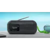 Muse Lautsprecher mit FM-Radio | M-750 FBT | 10 W | Wasserdicht | Bluetooth | Schwarz | Tragbar | Drahtlose Verbindung